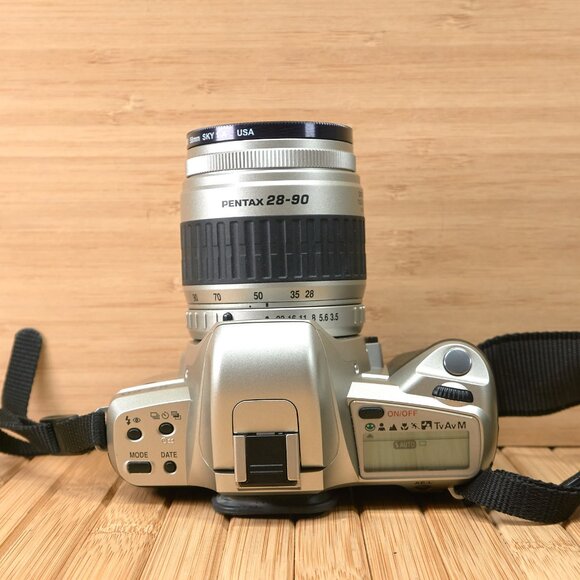 Pentax MZ-60 35mm slr Film Camera, w/ SMS Pentax-FA 28-90mm Lens - Picture 4 of 9